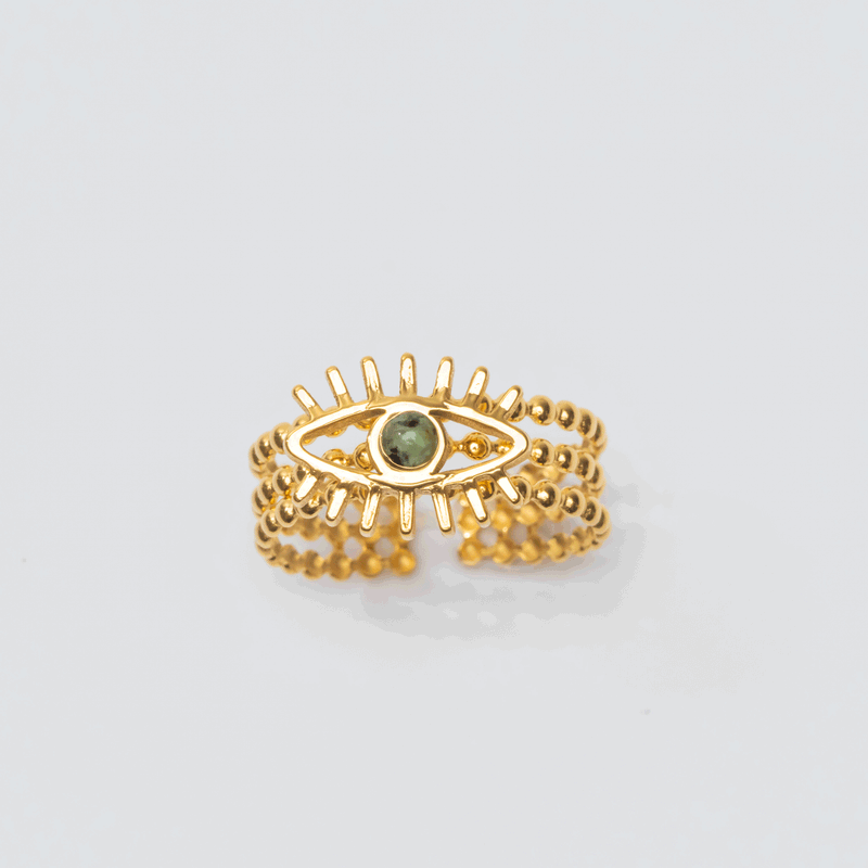 Golden Eye Ring