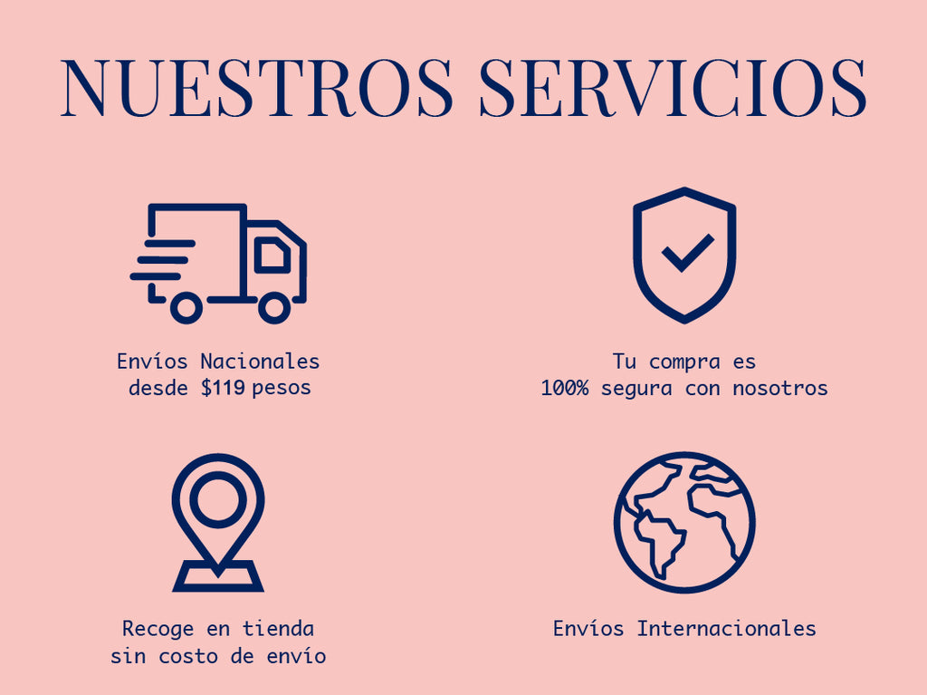 Envíos Nacionales desde 99 pesos. Tu compra es 100% segura con nosotros
