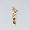 Chain Diamond Piercing