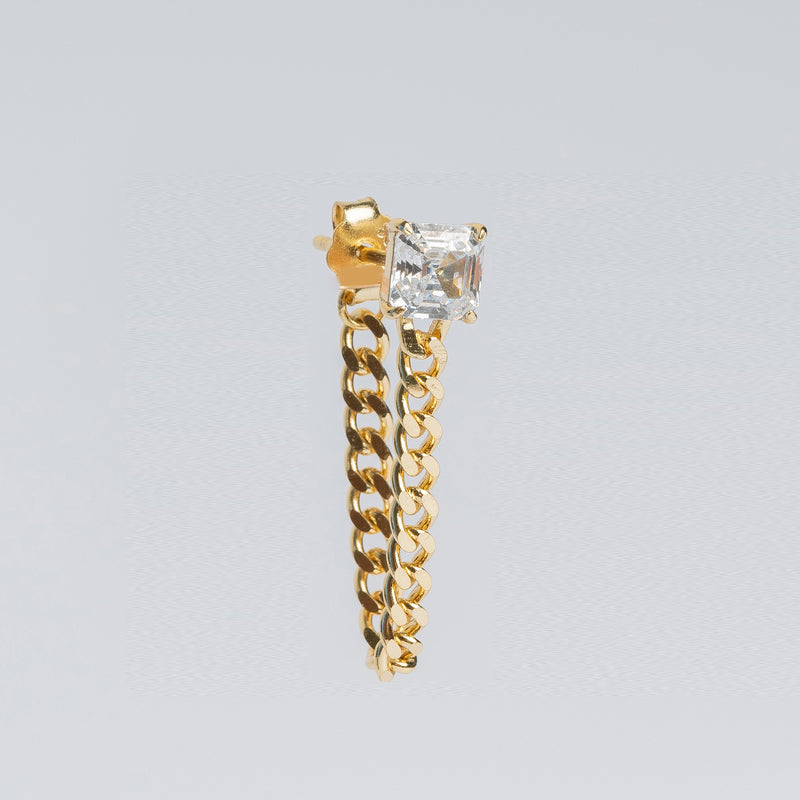 Chain Diamond Piercing