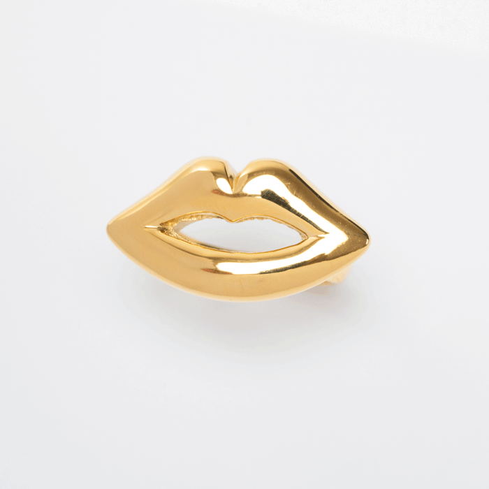 Golden Lips Ring