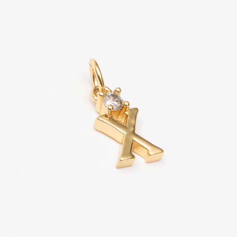 Gold Mini Letters