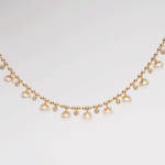 Dots & Pearl Necklace