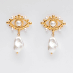 Golden Eyes Earrings