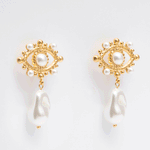 Golden Eyes Earrings