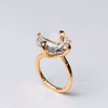 Bright Crystal Ring