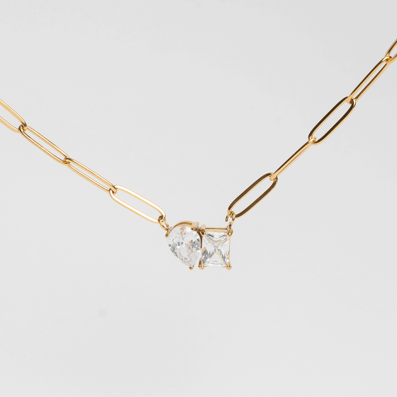 Shapes Crystals Necklace