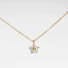Pansy Flower Necklace
