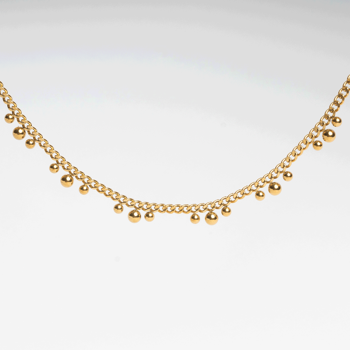 Golden Dots Necklace