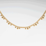 Golden Dots Necklace