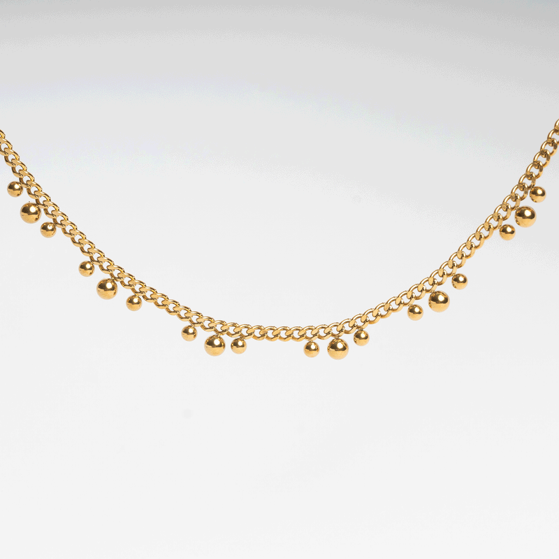 Golden Dots Necklace