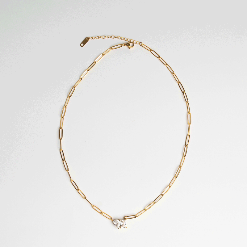 Shapes Crystals Necklace