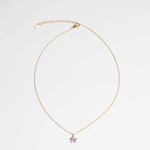 Pansy Flower Necklace