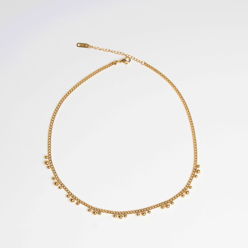 Golden Dots Necklace