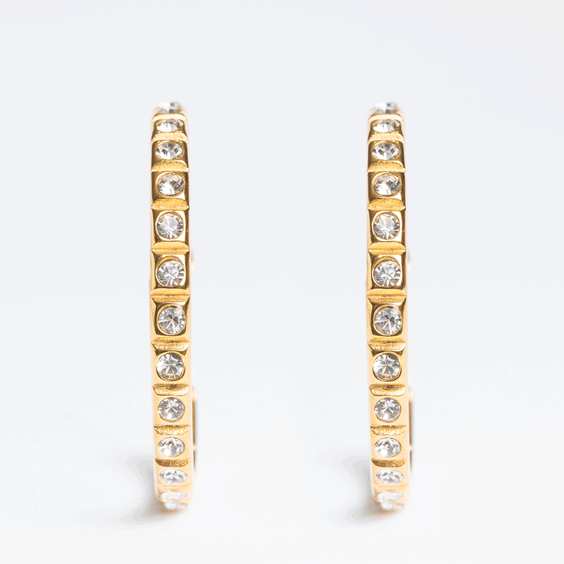 Gold Extra Large Hoops