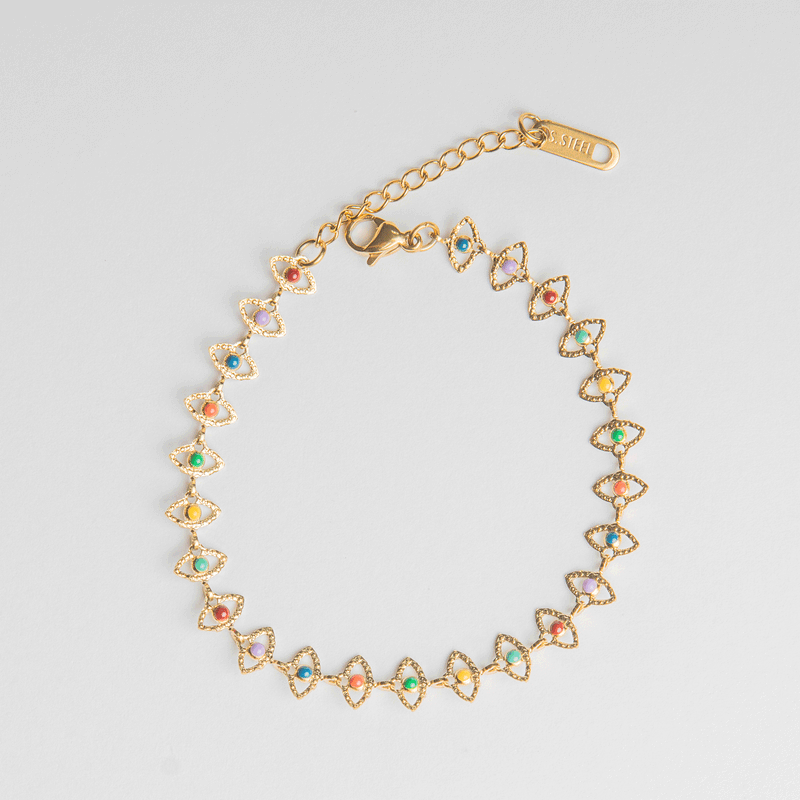 Rainbow Eye Bracelet