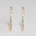 Sparkly Hoops