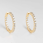 Sparkly Hoops
