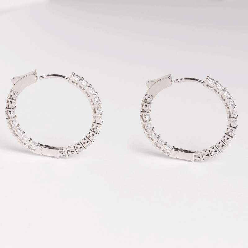 Sparkly Hoops