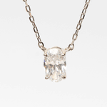 Collar de plata con zirconia 