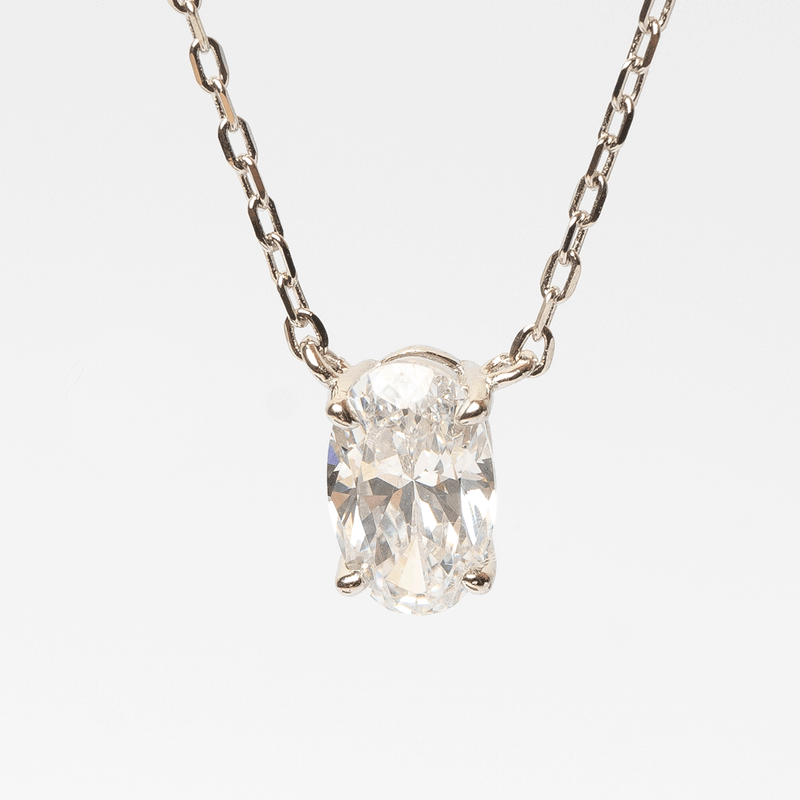 Collar de plata con zirconia 