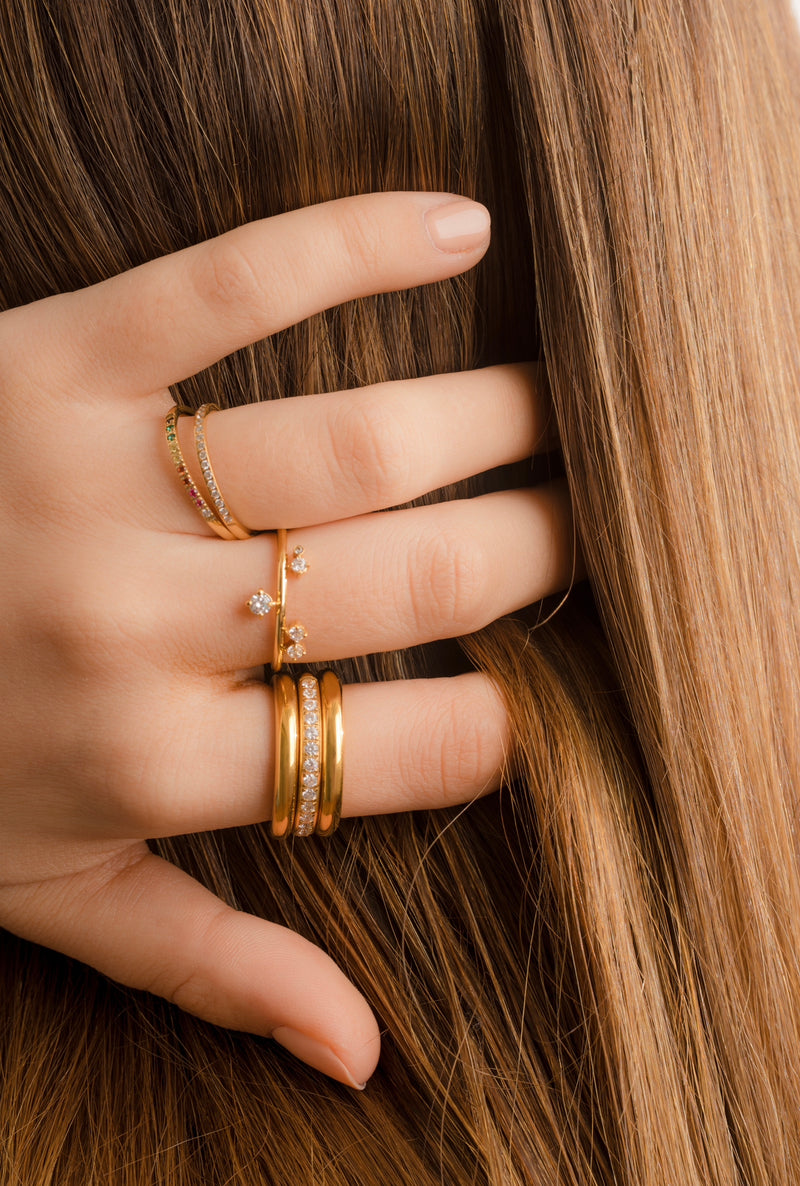 Triple Rings Set