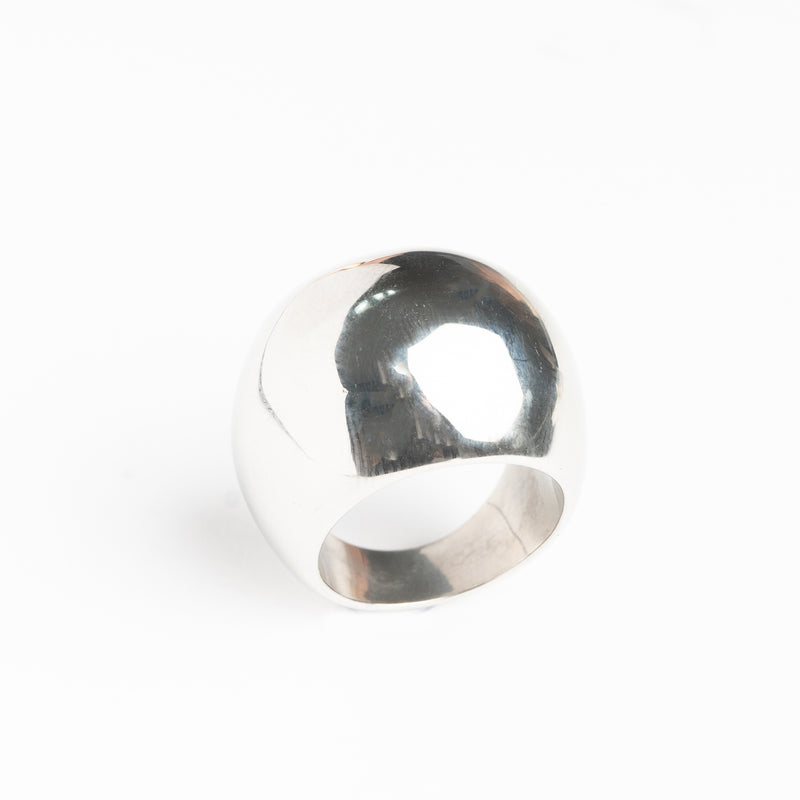 Silver Chunky Ring