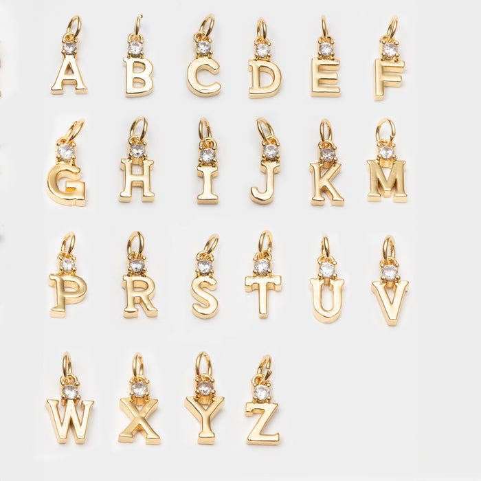 Gold Mini Letters