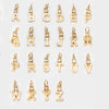 Gold Mini Letters