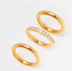 Triple Rings Set