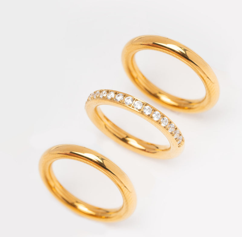Triple Rings Set