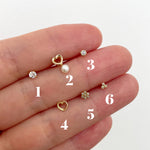 Aretes Oro 10K - Colección 1