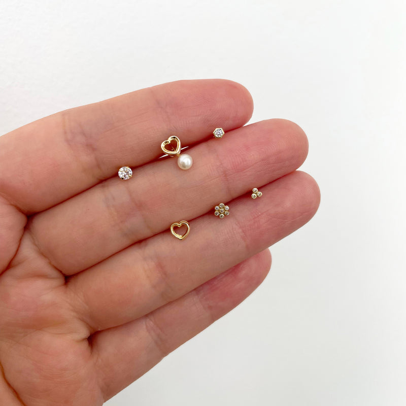 Aretes Oro 10K - Colección 1