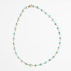 Collar de ojos en color blanco