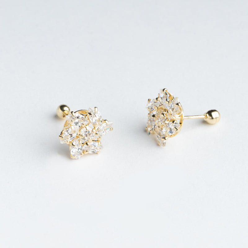 Niza Glitter - Oro 10k