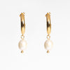 Julien Pearls Hoops