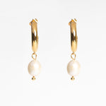Julien Pearls Hoops