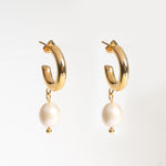 Julien Pearls Hoops