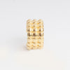 Ear cuff de plata en color dorado