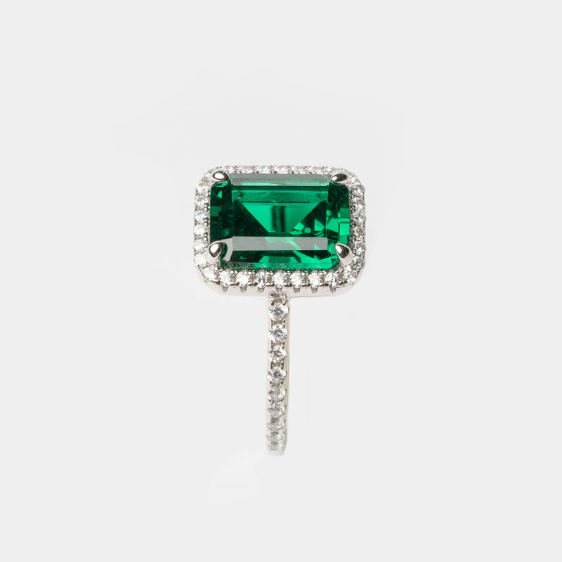Anillo de Plata con Zirconias