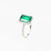 Anillo de Plata con Zirconias