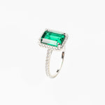 Anillo de Plata con Zirconias