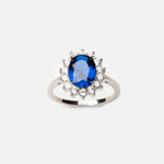 Anillo de Plata con Zirconias