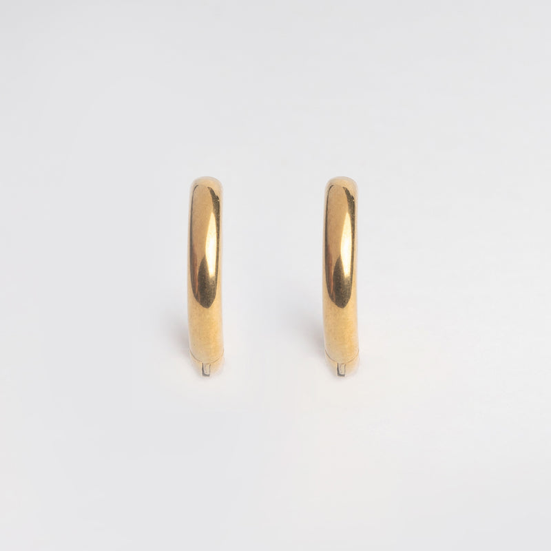 Plain Gloss Hoops