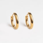 Plain Gloss Hoops