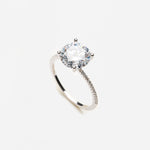Anillo de Plata con Zirconias