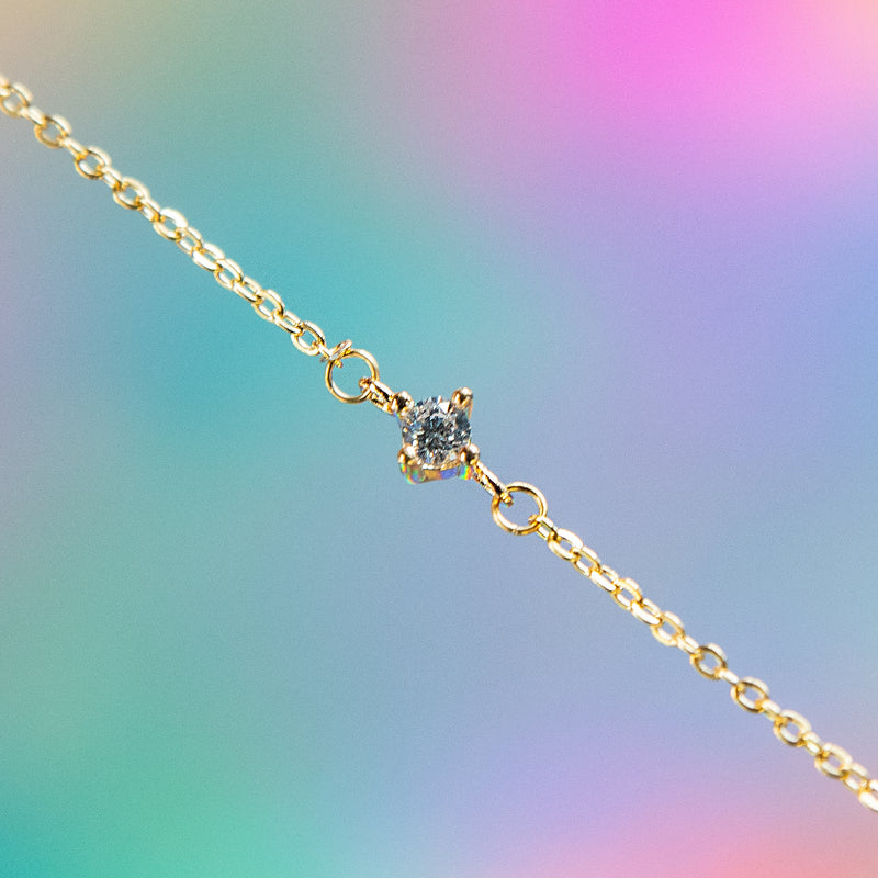 Single Crystal Bracelet