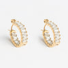 Alice Crystal Hoops