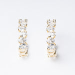 Crystal Modena Hoops