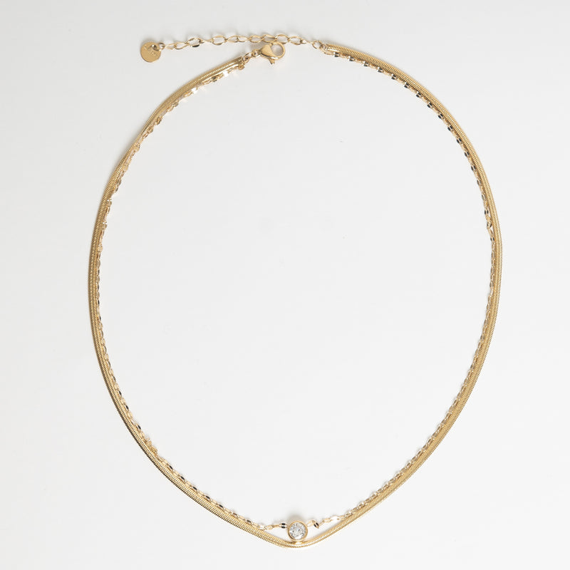 Zinat Doble Necklace